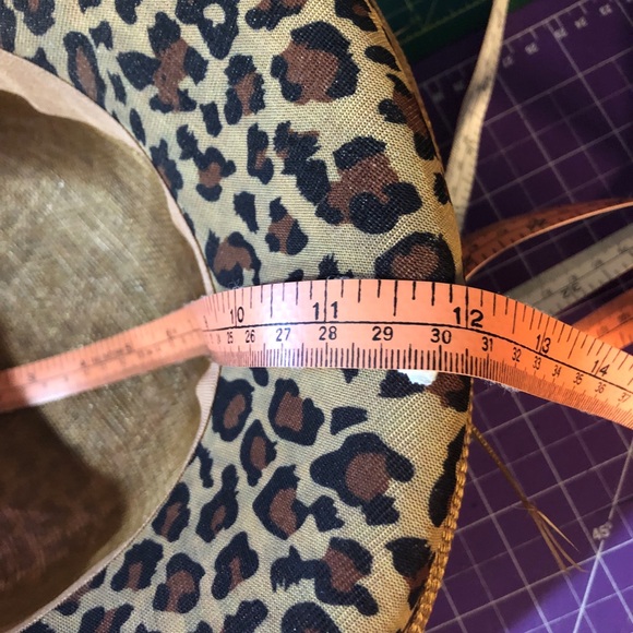 BNWOT Animal Print Straw Hat - Picture 15 of 15